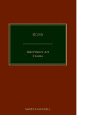 Inheritance Act Claims, 4th Edition freeshipping - Joshua Legal Art Gallery - Professional Law Books