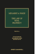 Megarry & Wade: The Law of Real Property freeshipping - Joshua Legal Art Gallery - Professional Law Books