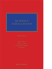 De Smith's Judicial Review, 18th Edition and 1st Supplement freeshipping - Joshua Legal Art Gallery - Professional Law Books