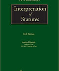 Interpretation of Statutes, 12th Edition freeshipping - Joshua Legal Art Gallery - Professional Law Books