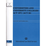 Universities And University Colleges Act 1971 (Act 30)