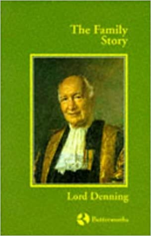 The Family Story by Lord Denning freeshipping - Joshua Legal Art Gallery - Professional Law Books
