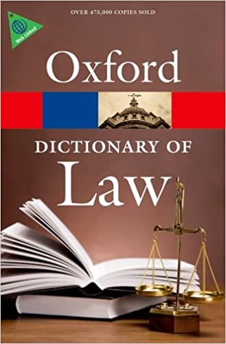 Oxford: Dictionary of Law freeshipping - Joshua Legal Art Gallery - Professional Law Books
