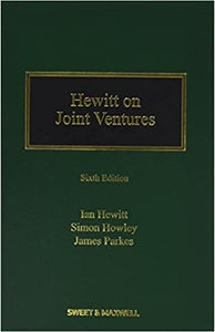 Hewitt on Joint Ventures - Sixth Edition freeshipping - Joshua Legal Art Gallery - Professional Law Books