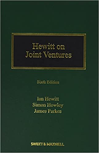 Hewitt on Joint Ventures - Sixth Edition freeshipping - Joshua Legal Art Gallery - Professional Law Books