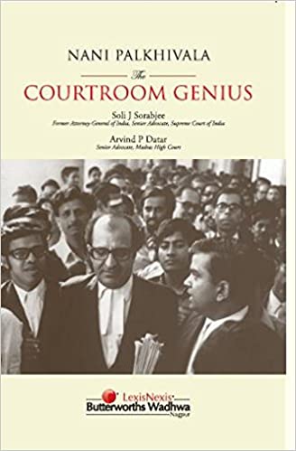 Nani Palkhivala The Courtroom Genius freeshipping - Joshua Legal Art Gallery - Professional Law Books