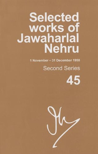 Selected Works of Jawaharlal Nehru, 2nd Series (45th Volume) freeshipping - Joshua Legal Art Gallery - Professional Law Books