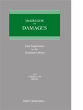 McGregor on DamageS, 20th Edition freeshipping - Joshua Legal Art Gallery - Professional Law Books