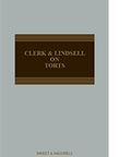 Clerk & Lindsell on Torts, 23rd Edition + 1st Supplement freeshipping - Joshua Legal Art Gallery - Professional Law Books