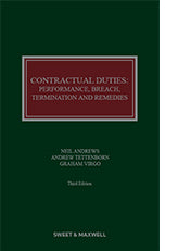 Contractual Duties: Performance, Breach Termination and Remedies freeshipping - Joshua Legal Art Gallery - Professional Law Books