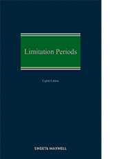 Limitation Periods, 8th Edition freeshipping - Joshua Legal Art Gallery - Professional Law Books