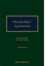 Shareholders' Agreements 8th Edition By Sean FitzGerald *