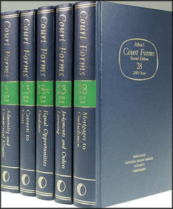 Atkin's Court Forms: Counterclaims and Other Additional Claims Pt. 20 Hardcover – 1 Jan 1991 freeshipping - Joshua Legal Art Gallery - Professional Law Books
