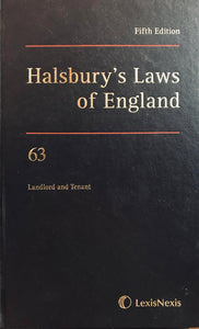 Halsbury's Laws Of England 5th Edition (Land Lord And Tenand) freeshipping - Joshua Legal Art Gallery - Professional Law Books