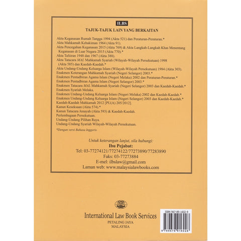 Enakmen Tatacara Jenayah Syariah (Negeri Selangor) 2003 [Hingga 10hb Mei 2022]