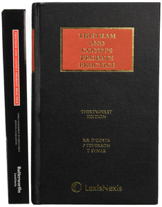 Tristram and Coote's Probate Practice, 31st edition Mainwork and Supplement Set