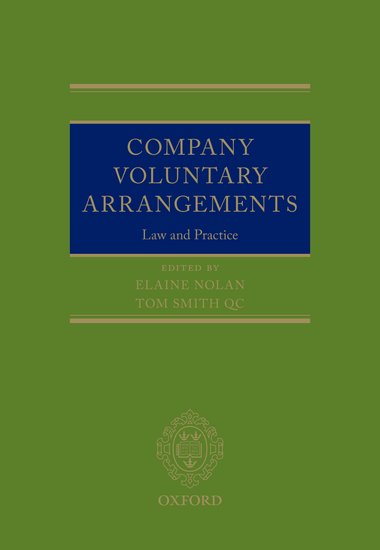 Company Voluntary Arrangements By Elaine Nolan and Tom Smith QC | 2022