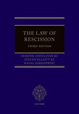 The Law of Rescission, 3rd Ed by Dominic O'Sullivan KC, Steven Elliott KC and Rafal Zakrzewski | 2023
