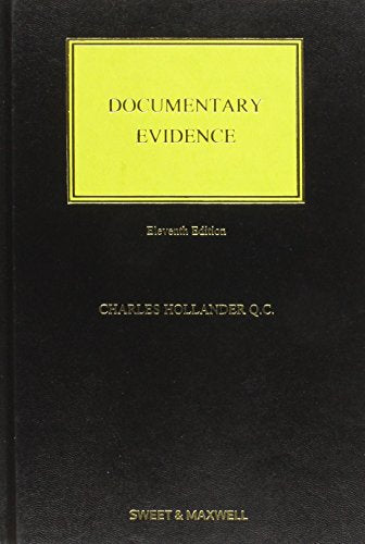 Documentary Evidence, 11th Edition