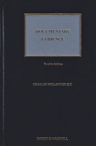 Documentary Evidence, 12th Edition