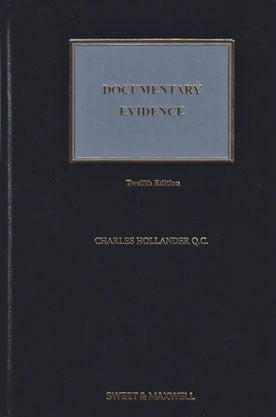 Documentary Evidence, 12th Edition