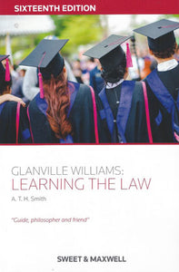Glanville Williams: Learning the Law, 16th Edition