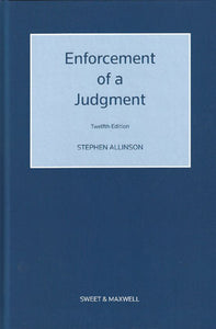 Enforcement of a Judgment 12th ed