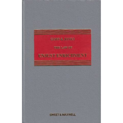 Goff & Jones: The Law of Unjust Enrichment, 9th Edition