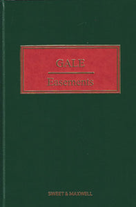 Gale on Easements freeshipping - Joshua Legal Art Gallery - Professional Law Books