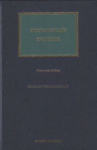 Documentary Evidence 13th ed freeshipping - Joshua Legal Art Gallery - Law Books