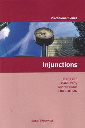Injunctions, 13th Edition freeshipping - Joshua Legal Art Gallery - Professional Law Books