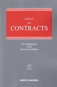 Chitty on Contracts, 33rd edition and 1st Supplement freeshipping - Joshua Legal Art Gallery - Professional Law Books
