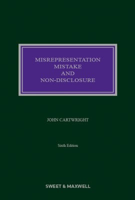 Misrepresentation, Mistake and Non-Disclosure, 6th Edition