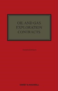 Oil and Gas Exploration Contracts 3rd edition freeshipping - Joshua Legal Art Gallery - Professional Law Books