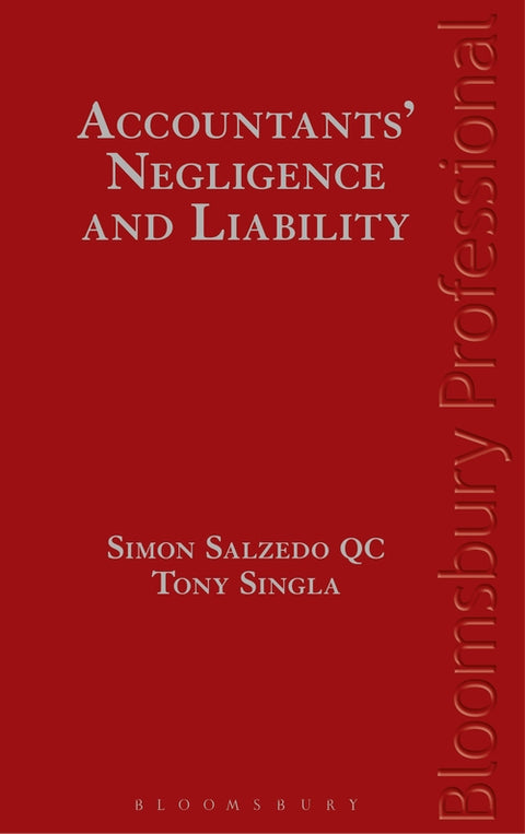 Accountants’ Negligence and Liability freeshipping - Joshua Legal Art Gallery - Professional Law Books