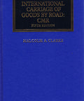 International Carriage of Goods by Road: CMR, 5th Edition freeshipping - Joshua Legal Art Gallery - Professional Law Books