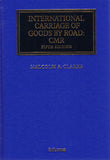 International Carriage of Goods by Road: CMR, 5th Edition freeshipping - Joshua Legal Art Gallery - Professional Law Books