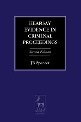 Hearsay Evidence In Criminal Proceedings Second Edition freeshipping - Joshua Legal Art Gallery - Professional Law Books