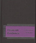 Cross on Evidence, 10th Edition freeshipping - Joshua Legal Art Gallery - Professional Law Books