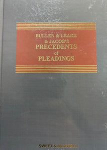 Sweet & Maxwell’s Precedents of Pleadings by Bullen & Leake & Jacob,18th Edition freeshipping - Joshua Legal Art Gallery - Professional Law Books