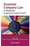 Essential Company Law In Malaysia By Chan Wai Meng