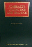 Admiralty Jurisdiction and Practice by Nigel Meeson freeshipping - Joshua Legal Art Gallery - Professional Law Books