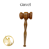 Wooden Handcrafted Wood Gavel Hammer