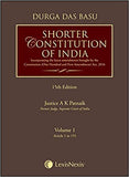 DD Basu’s Shorter Constitution 15 Edition (Set of 2 Volumes) freeshipping - Joshua Legal Art Gallery - Professional Law Books