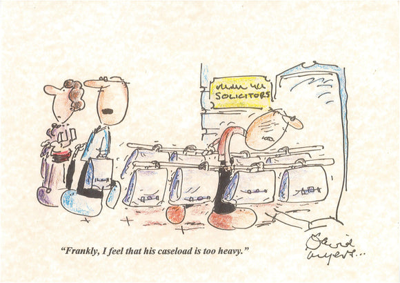 Caseload is too heavy freeshipping - Joshua Legal Art Gallery - Professional Law Books