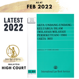 Akta Undang-Undang Keluarga Islam (Wilayah-Wilayah Persekutuan) 1984 (Akta 303) (Hingga 5hb Februari 2022)