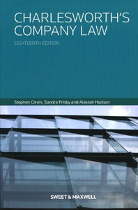 Charlesworth's Company Law, 18th Edition freeshipping - Joshua Legal Art Gallery - Professional Law Books