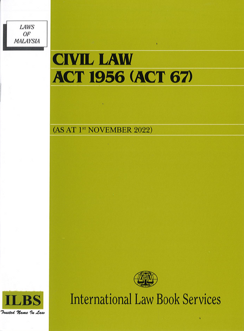 Civil Law Act 1956 (Act 67) [As at 1st November 2022]