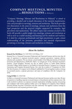 Company Meetings Minutes and Resolutions in Malaysia by CLJ Publications