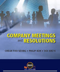 Company Meetings and Resolution freeshipping - Joshua Legal Art Gallery - Professional Law Books